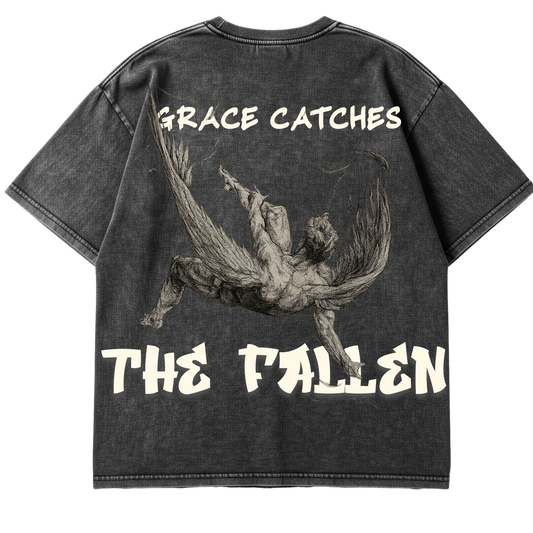 GRACE CATCHES THE FALLEN TEE